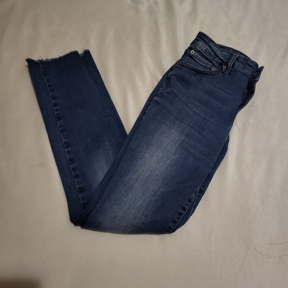 Aeropostale Dark Blue Ankle Jeans